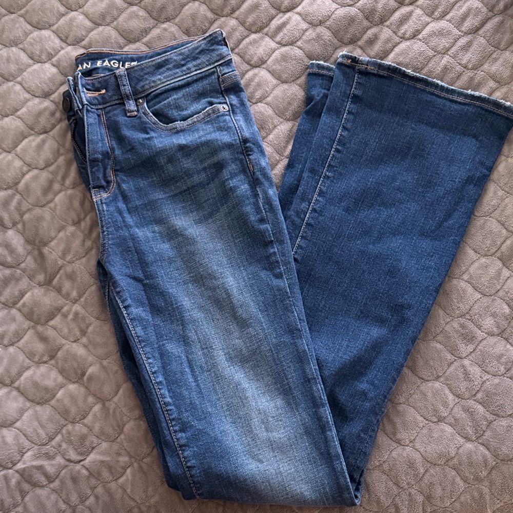 American Eagle Outfitters Women's Classic Kick Boot Jeans